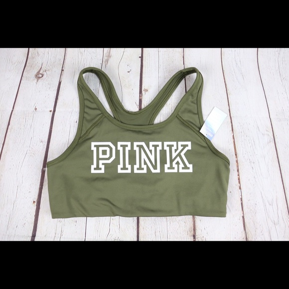 VS Pink Ultimate Sports Bra Sage - Picture 3 of 6